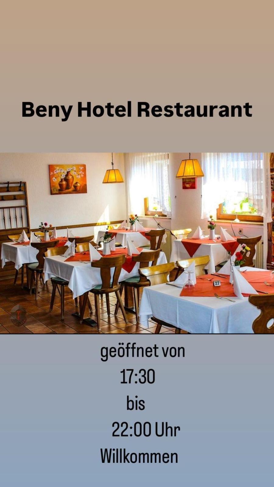 Beny Hotel Restaurant Hertingen Exterior photo