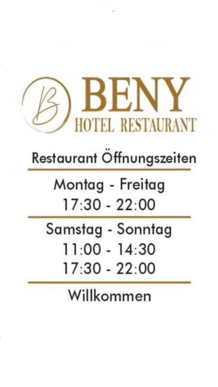 Beny Hotel Restaurant Hertingen Exterior photo